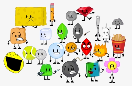 Bfdi Mouth Idfb - Bfdi Object Show Characters, HD Png Download, Free Download