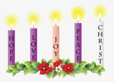 Five Candles Of Advent, HD Png Download, Free Download