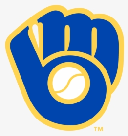 Milwaukee Brewers Glove Logo - Milwaukee Brewers Baseball Logo, HD Png Download, Free Download