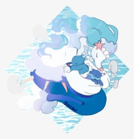 Pokémon Sun And Moon Pokémon Go Blue Cartoon Fictional - Popplio Primarina Hugs, HD Png Download, Free Download