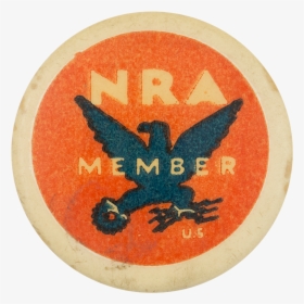 Nra Member Club Button Museum - Eagle, HD Png Download, Free Download