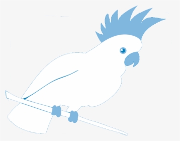 Cockatoo Blue - Sulphur-crested Cockatoo, HD Png Download, Free Download