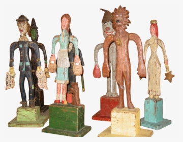 Kent Gutzmer Carved Folk - Figurine, HD Png Download, Free Download
