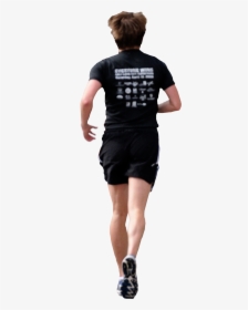 Jogging Man Png Image - Running Man Back Png, Transparent Png, Free Download