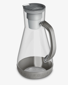 64 Oz Water Pitcher Grey With Filter"  Class= - Vacuum Coffee Maker, HD Png Download, Free Download
