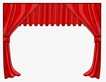 Curtains Png - Theatre Curtains Clip Art, Transparent Png, Free Download