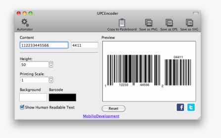 Upc A Barcode Generator, HD Png Download, Free Download