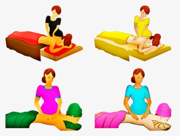 Massage Therapist Massage Therapy Therapist - Clip Art Massage Therapist, HD Png Download, Free Download