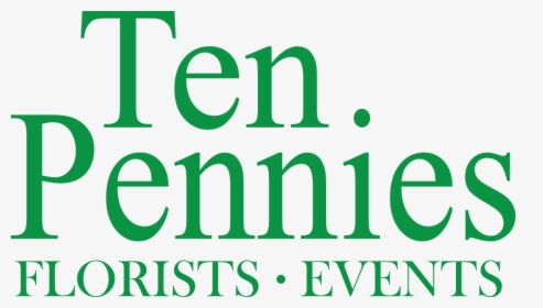 Ten Pennies Florist - Graphic Design, HD Png Download, Free Download
