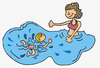 Collection Of Kids - Swim Lessons Clipart, HD Png Download, Free Download