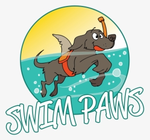 Swim Paws Canine Fitness - Cartoon, HD Png Download, Free Download