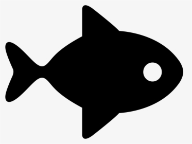 Seafood - Black Fish Icon Png, Transparent Png, Free Download