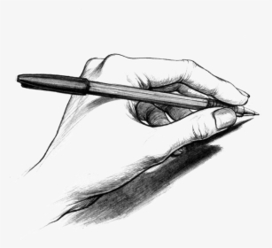 Image - Writing Hand Drawing Png, Transparent Png, Free Download