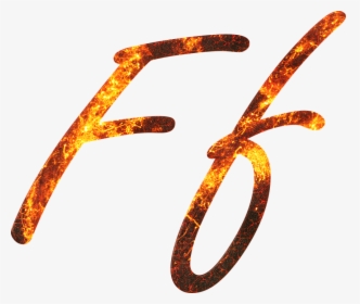 Letter F Fire Embers Lava Font Write Type Fonts - Letter F Fire Png, Transparent Png, Free Download