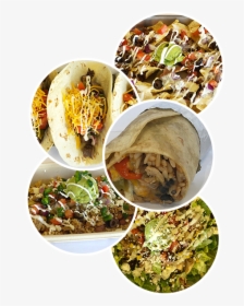 Grngos Burritos Catering White - Corn Tortilla, HD Png Download, Free Download
