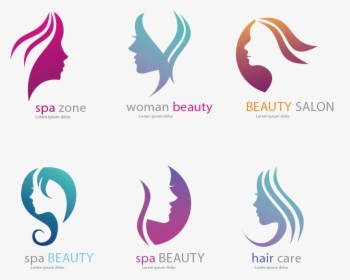 Salons Salon Beauty Parlour Nail Flag Logo Clipart, HD Png Download, Free Download