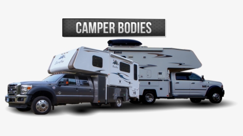 Truck Camper On Service Body, HD Png Download, Free Download