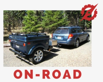 Tentrax On-road Lightweight Camper Trailer For Cars - Subaru Xv Cargo Trailer, HD Png Download, Free Download