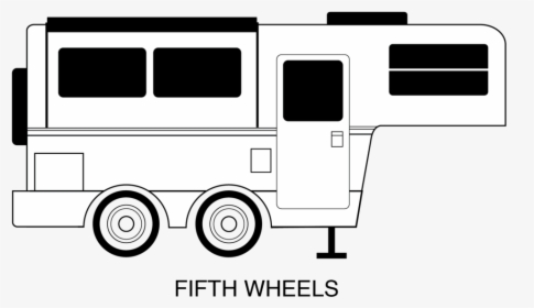 Fifth Wheel Camper Clipart - Toy Vehicle, HD Png Download, Free Download