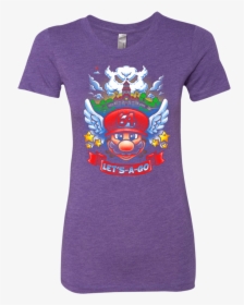 Mario 64 Tribute Women"s Triblend T-shirt - T-shirt, HD Png Download, Free Download
