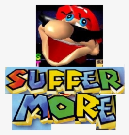 Super Mario Bros - Mario 64 Face Meme, HD Png Download, Free Download