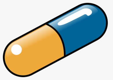 Pill, Drug, Medicine, Medication, Capsule - Drug Clipart, HD Png Download, Free Download