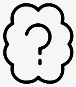 Help Think Smart Doubt Brain Question Knowledge - Think Icon Png, Transparent Png, Free Download