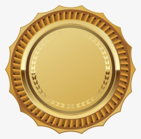 Gold Image With Transparent - Gold Seal Transparent Png, Png Download, Free Download