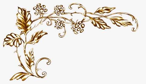 Manuscript Gold Ornament Corner Mosaic Illuminated - Transparent Corner Ornaments Png, Png Download, Free Download
