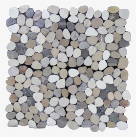 Cafe Indonesian Pebble Mosaic - Floor, HD Png Download, Free Download
