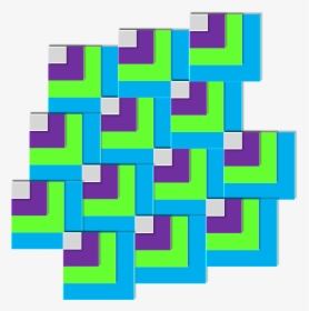 Mosaico Geometrico En 3d, HD Png Download, Free Download