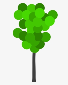 Circle Tree 2 555px - Cartoon Small Tree Png, Transparent Png - kindpng