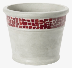 14 In Mosaic Band Planter"  Title="14 In Mosaic Band - Flowerpot, HD Png Download, Free Download