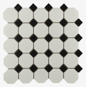 Mosaic Floor Png - Mosaic Black And White, Transparent Png, Free Download