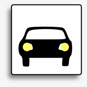 Car Icon For Use With Signs Or Buttons - Cartoon Driving Car Gifs, HD Png Download, Free Download