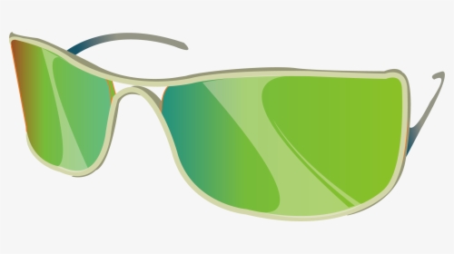 Vector Goggles Sunglasses Png Download Free Clipart - Green Goggles Vector Png, Transparent Png, Free Download
