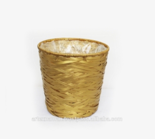 High Quality Plait Bamboo Flower Basket,flower Pot - Pot Bunga Dari Anyaman Bambu, HD Png Download, Free Download