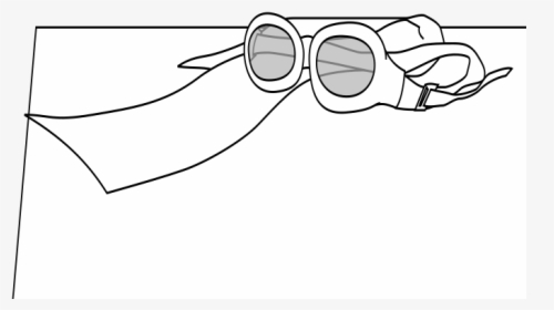Goggles And Scarf Svg Clip Arts - Illustration, HD Png Download, Free Download