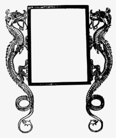 Picture - Dragon Frame Png, Transparent Png, Free Download
