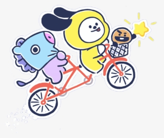 #bts21 - Bt21 Mang Y Chimmy, HD Png Download, Free Download