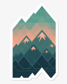 Geometric Mountains, HD Png Download, Free Download