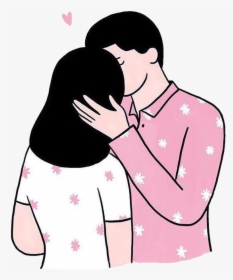 Clip Art Girlfriend Boyfriend Kiss - Sachi Batein For Love, HD Png Download, Free Download