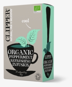 Organic Fairtrade Peppermint Infusion - Sleep Time Tea Bag, HD Png Download, Free Download