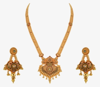 Orra Gold Set Necklace - Gold Jewellery Set Png, Transparent Png, Free Download
