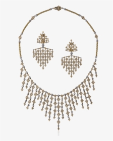 Necklace And Pendant Earrings Set - Necklace, HD Png Download, Free Download