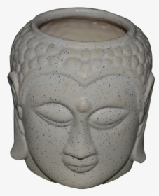 Ceramic Budha Shaped Pot- Fine Surface - Vase, HD Png Download, Free Download