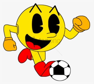 Free Png Download Pac Man Soccer Ball Png Images Background - Smiley, Transparent Png, Free Download
