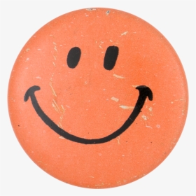 Orange Smiley Smileys Button Museum - Smiley, HD Png Download, Free Download