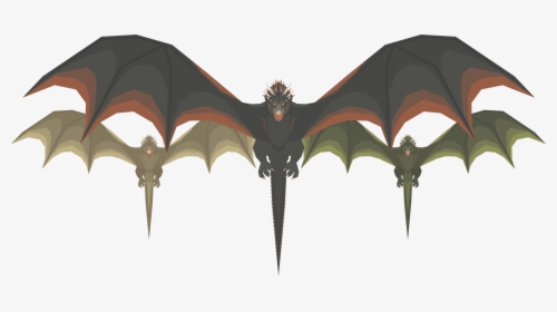 Dragons Game Of Thrones Transparent , Png Download - Dragões Game Of Thrones Png, Png Download, Free Download