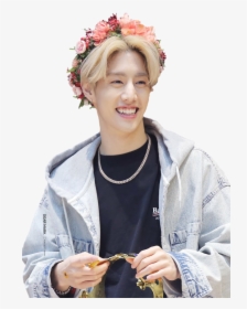 Tradition - Got7 Mark With Flower Crown, HD Png Download, Free Download